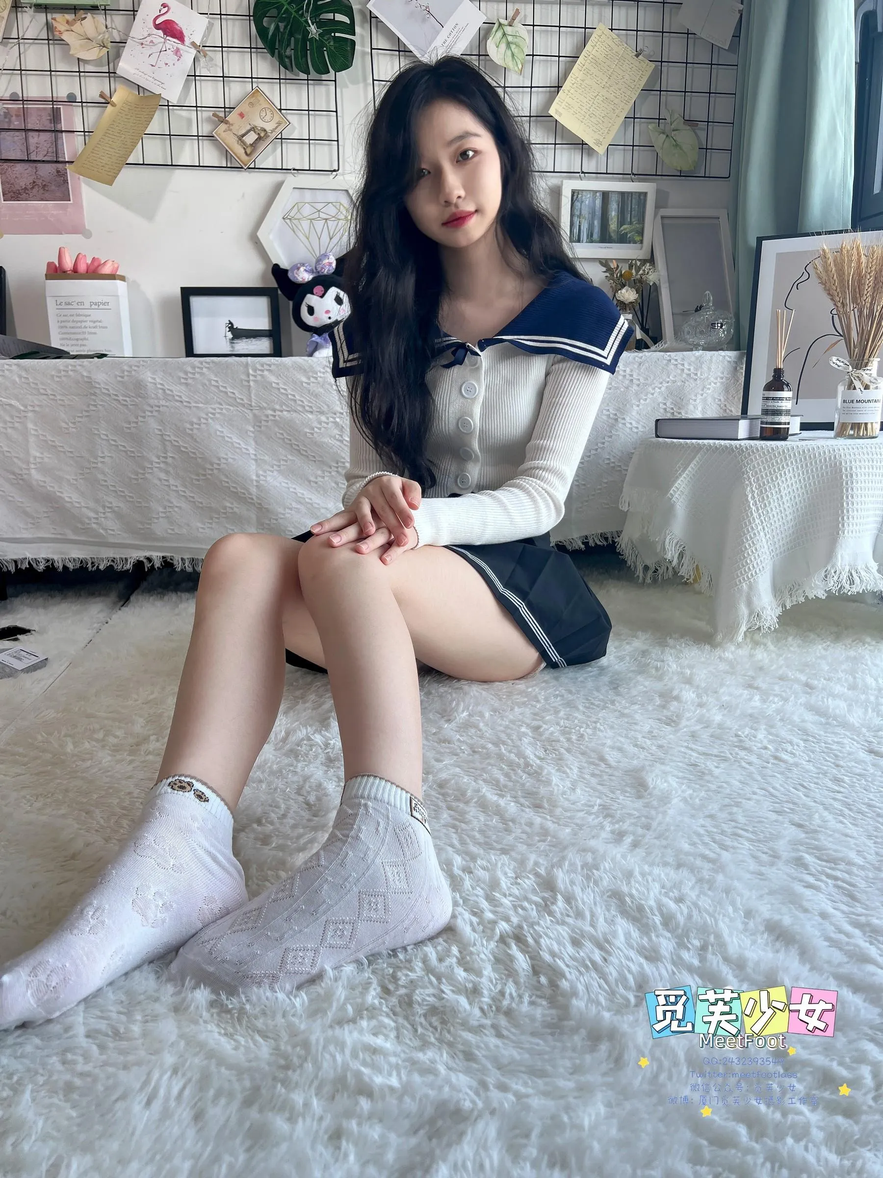 [觅芙少女]NO.018 JK短裙美少女-1 [105P]插图5